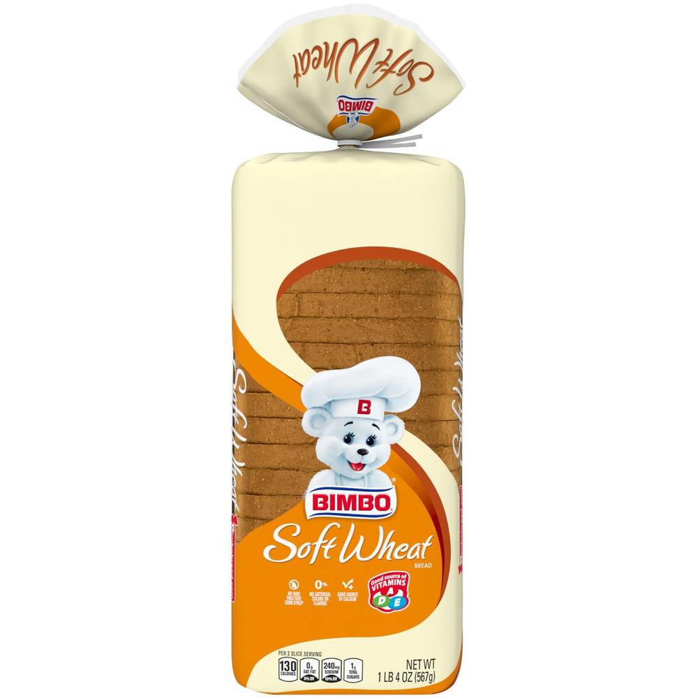 Bimbo - Soft Wheat Bread - 20 oz (Case of 1)