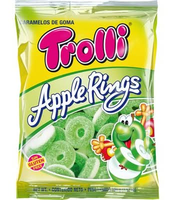 Gomitas Trolli Apple Rings 100 g