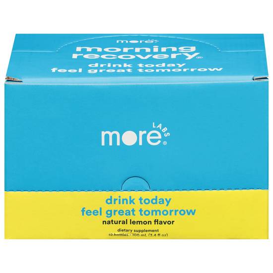 Morning Recovery Lemon Drink 3.4oz