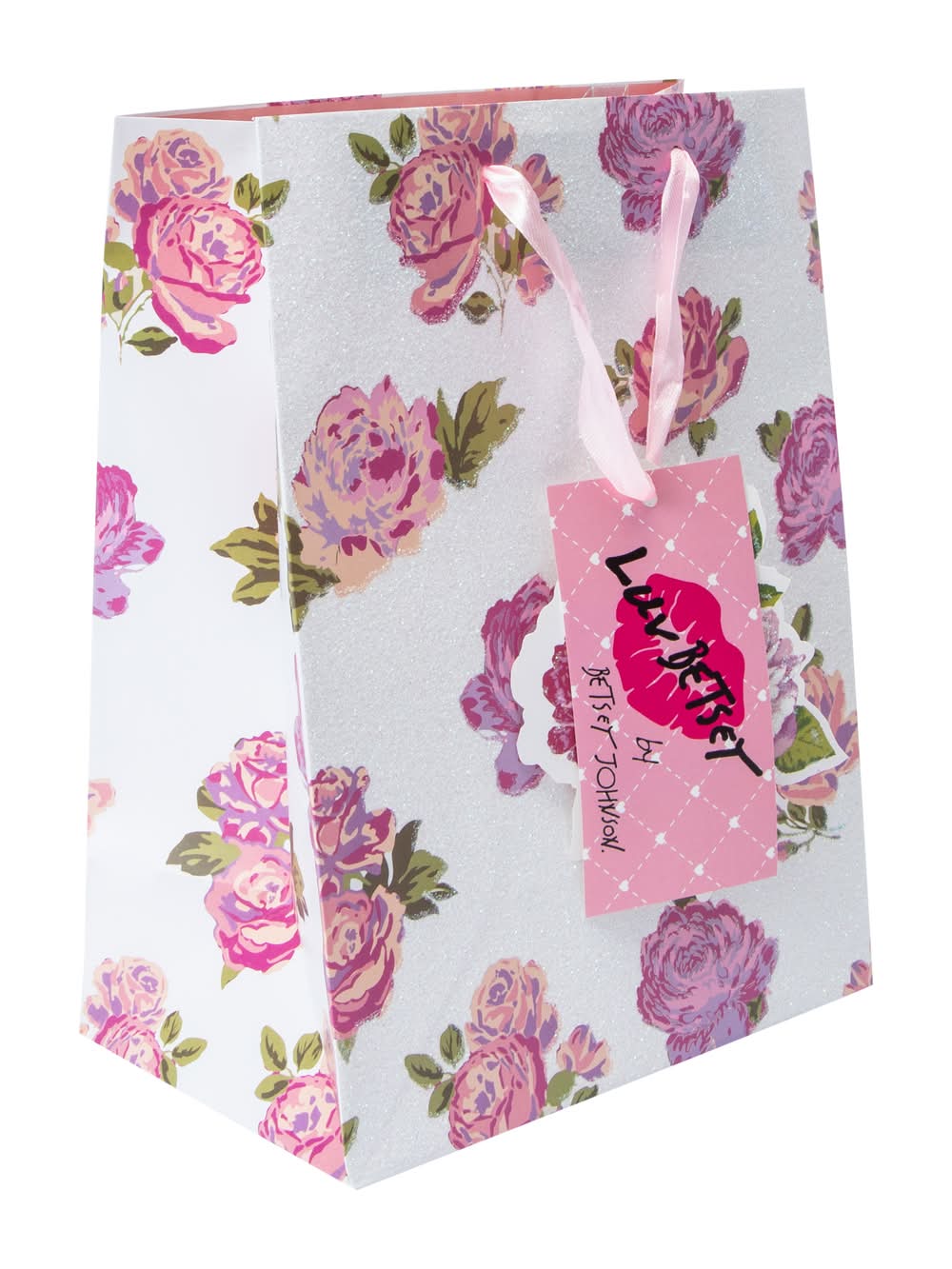 Luv Betsey By Betsey Johnson Gift Bag Pink Abstract