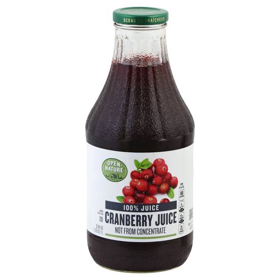Open Nature 100% Cranberry Juice (33.8 fl oz)