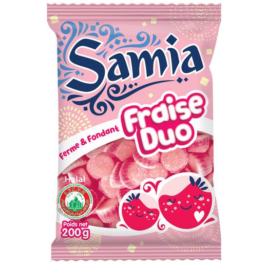 Samia - Bonbons gélifies halal (fraise)