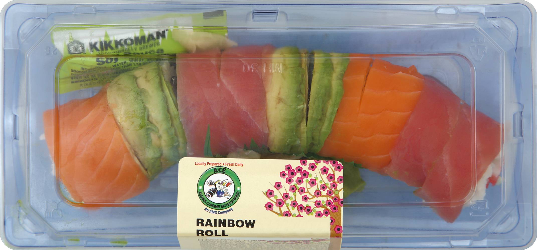 Ace Sushi Rainbow Roll (6 oz)