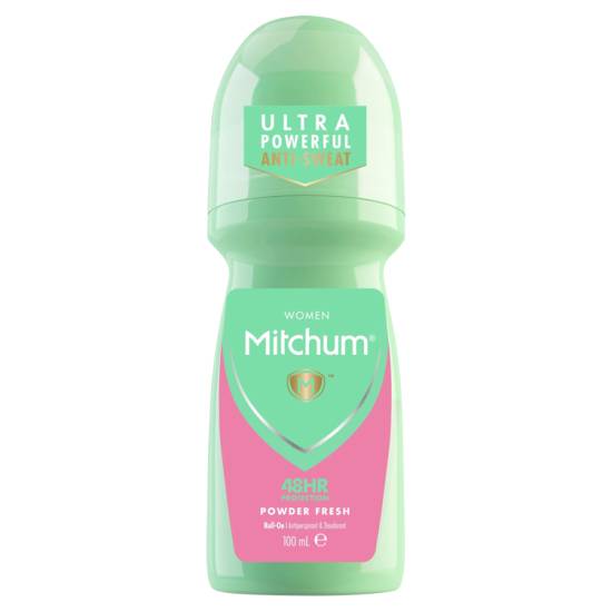 Mitchum Women Powder Fresh Roll-On Antiperspirant & Deodorant