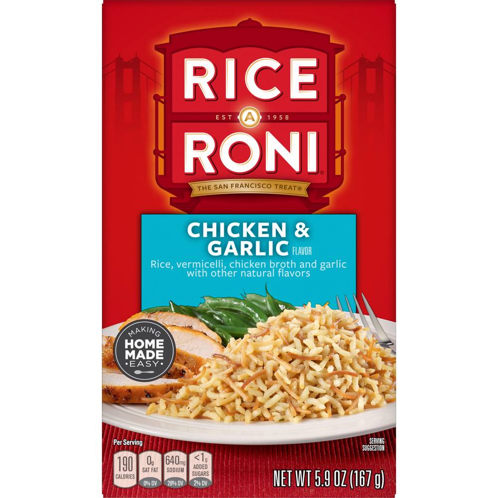 Rice-A-Roni Rice Vermicelli (chicken-garlic)