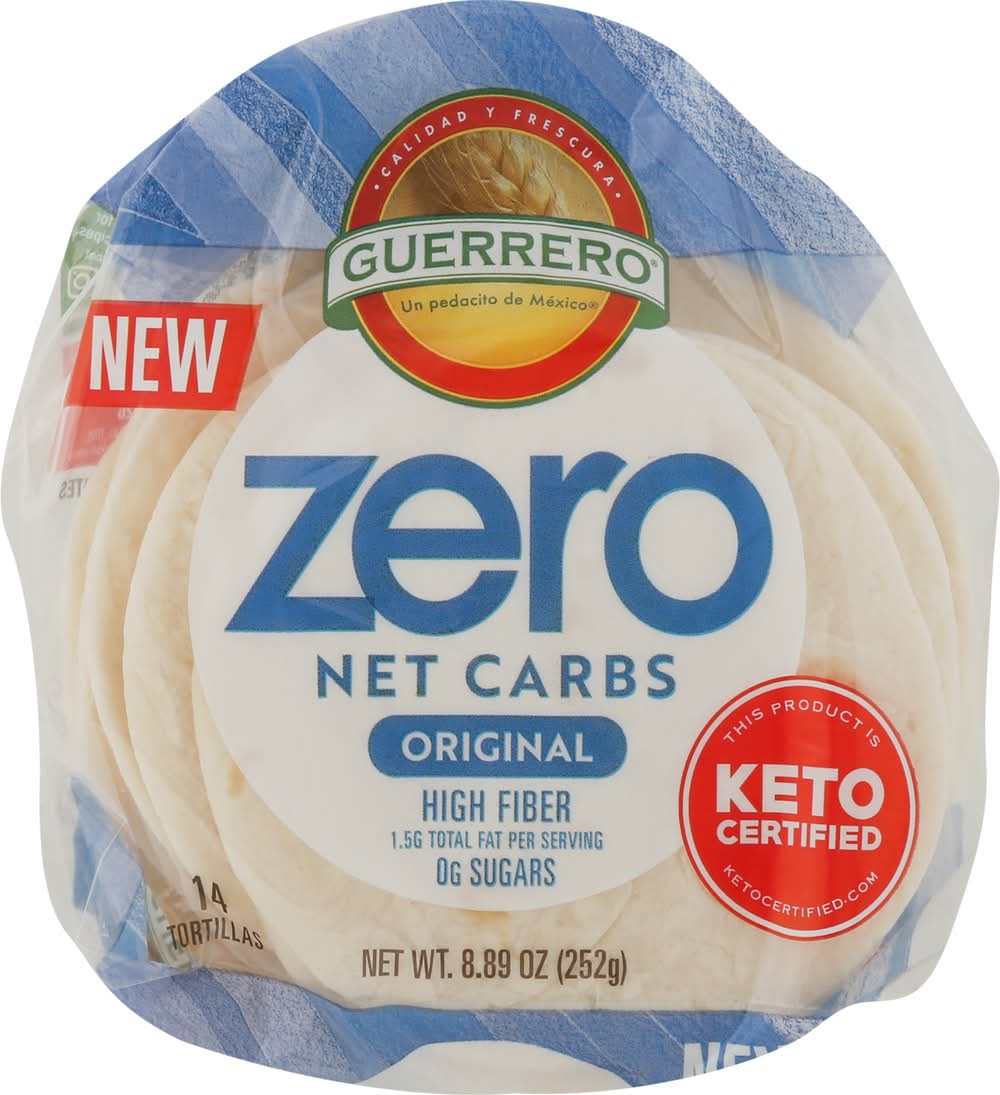 Guerrero Zero Net Carbs Original Tortillas (8.89 oz, 14 ct)