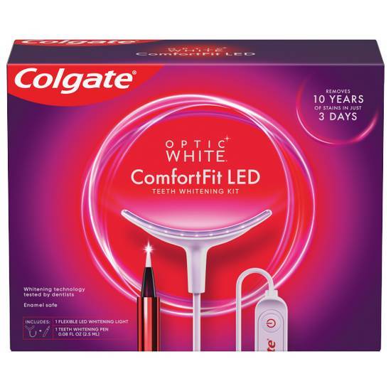 Colgate Optic White Comfort Fit Led Whitening Kit