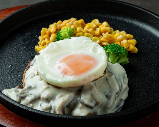 ハンバーグ(エッグ) hamburger (egg)