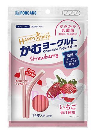 【FORCANS】水果優格潔牙棒(草莓)90g#20594961