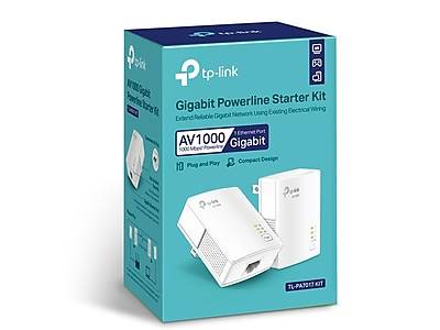 Tp-Link 2-port Powerline Gigabit Ethernet Adapter Starter Kit