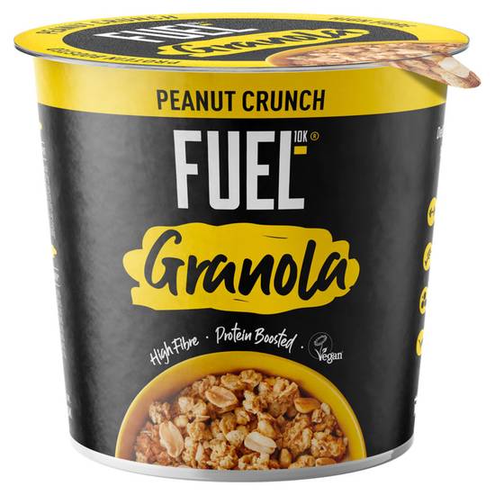 FUEL10K Protein Boosted Peanut Crunch Granola Pot 70g