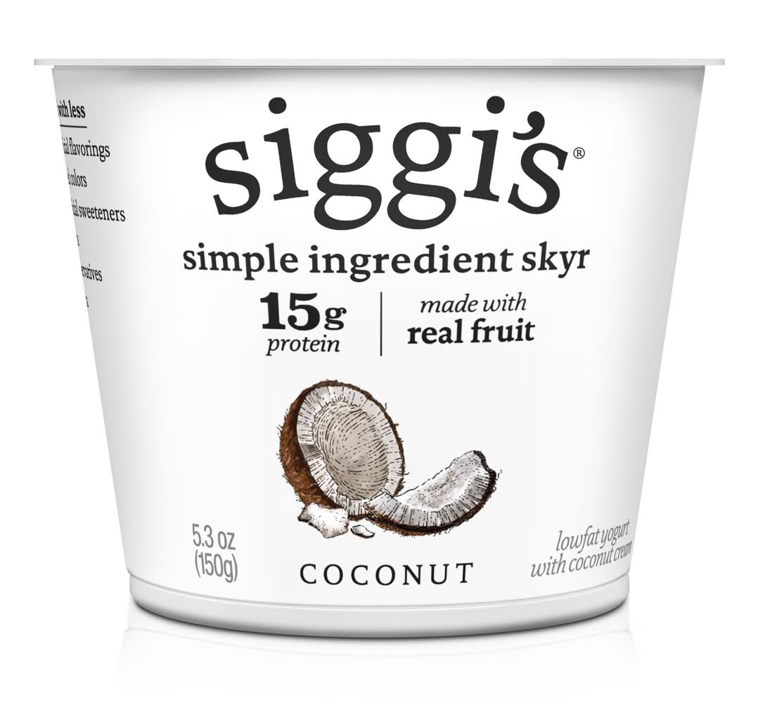 siggi's Icelandic-Style Lowfat Yogurt, Coconut (5.3 oz)