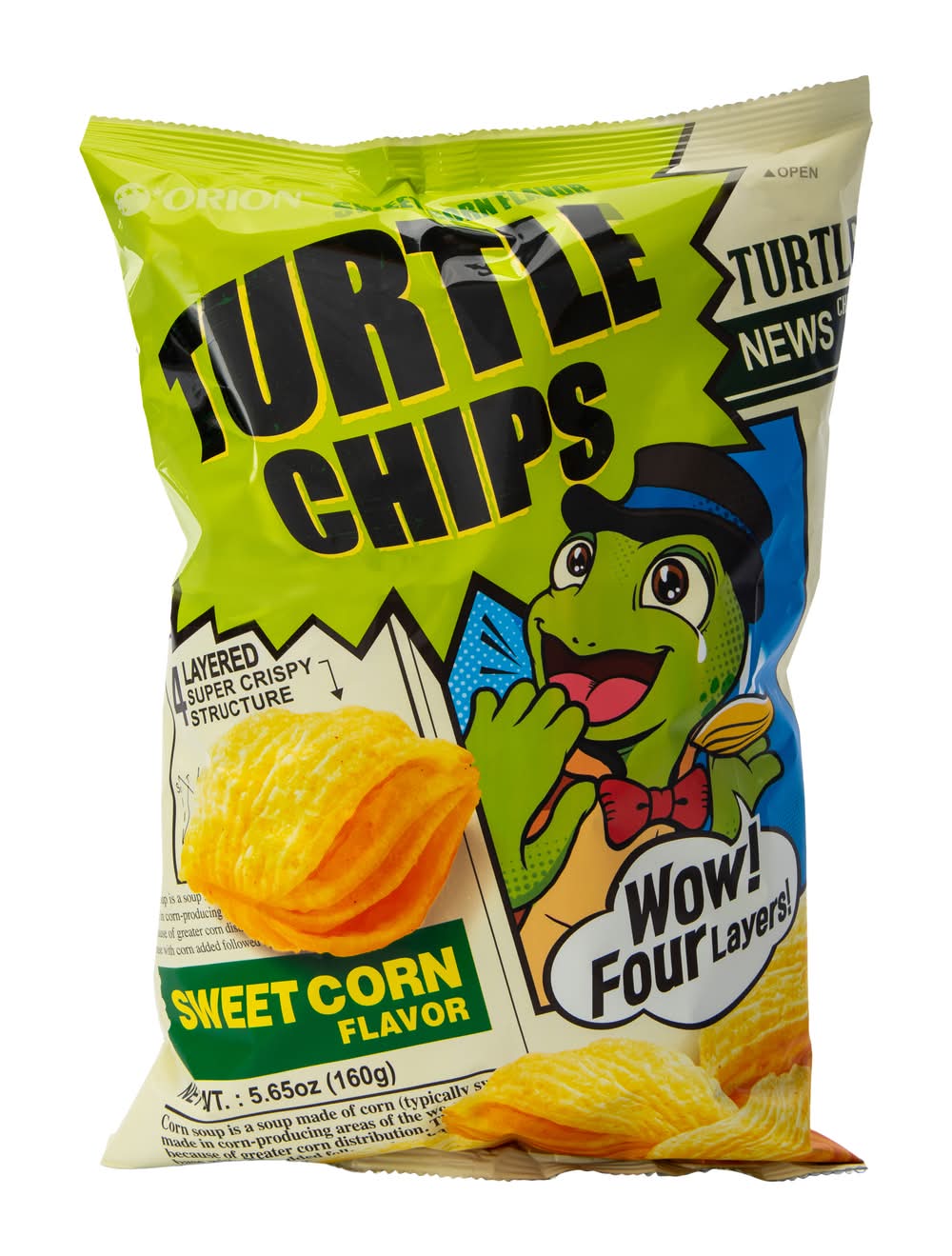 Turtle Chips 5.65oz - Sweet Corn