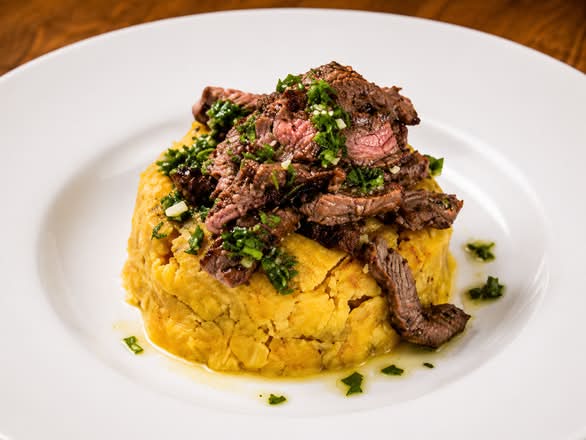 Mofongo-Churrasco (Mofongos - Canoas)