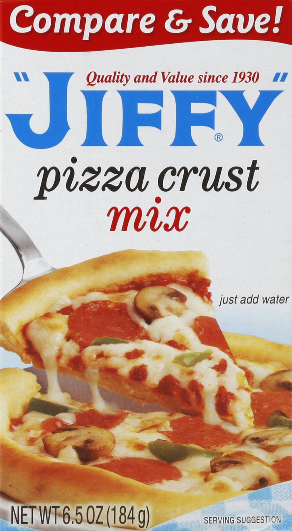 Jiffy Pizza Crust Mix (6.5 oz)