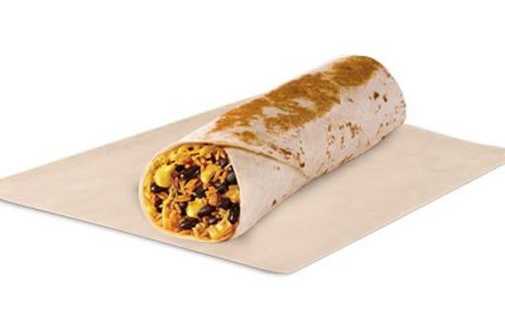 Double Cheesy Black Bean Cravings Burrito