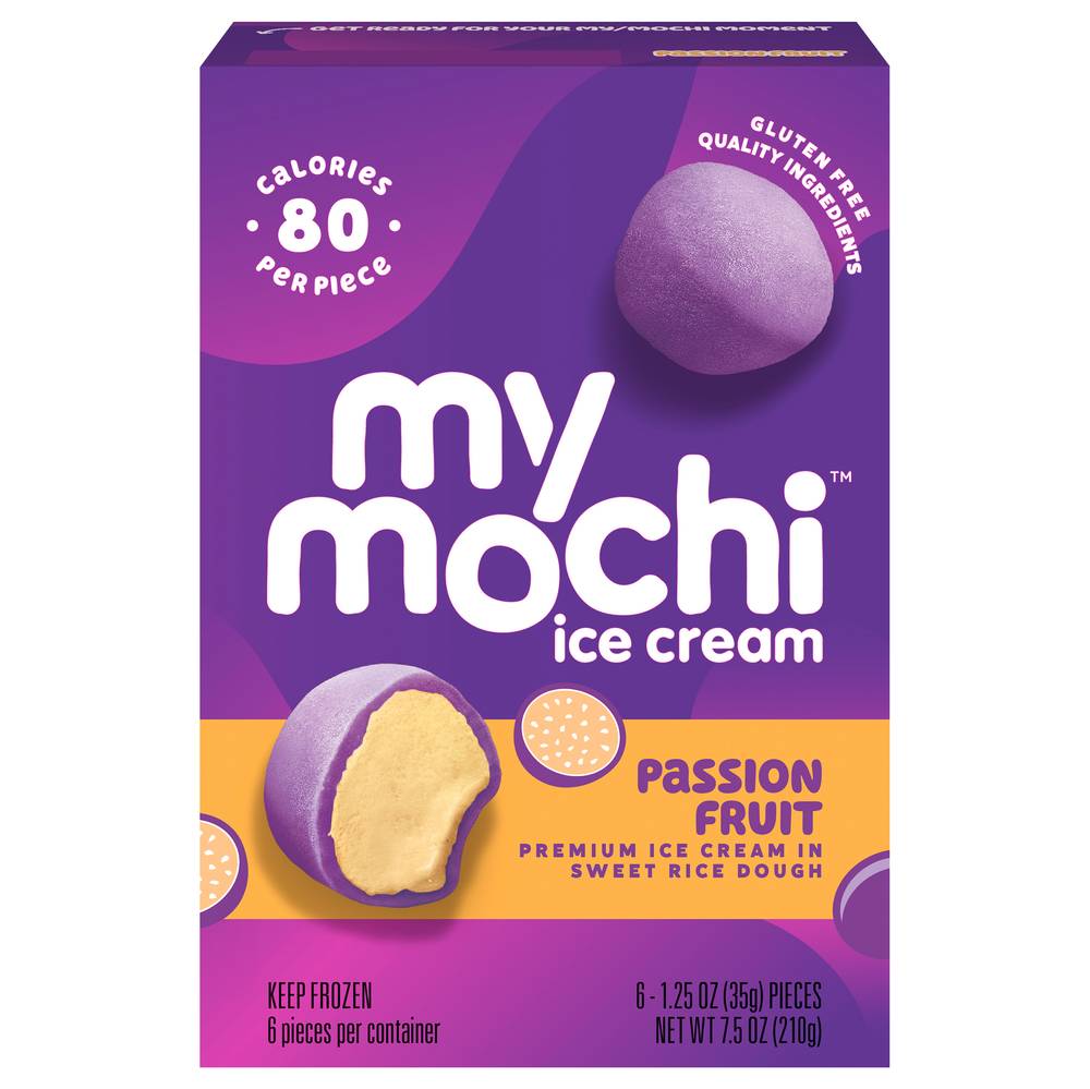 My/Mochi Passion Fruit Ice Cream (7.5 oz)