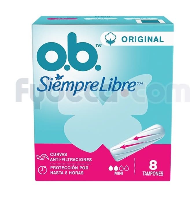Tampón Original Mini Ob 8 U