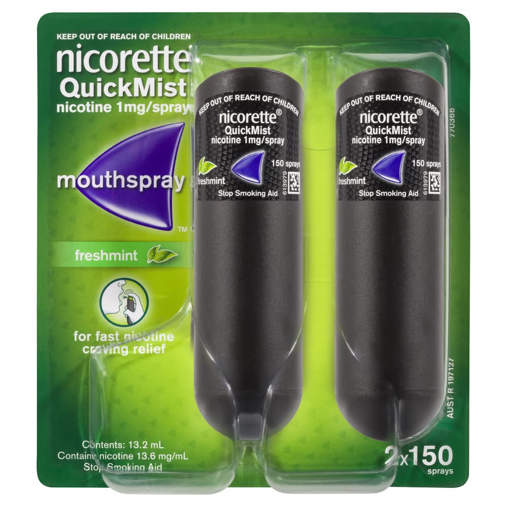 Nicorette Quit Smoking Quickmist Mouth Spray Delivery Near Me | Order  Online