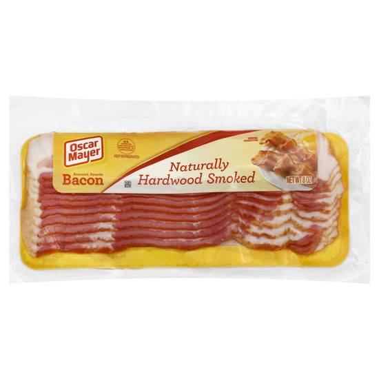 Oscar Mayer Naturally Hardwood Smoked Bacon (8 oz)