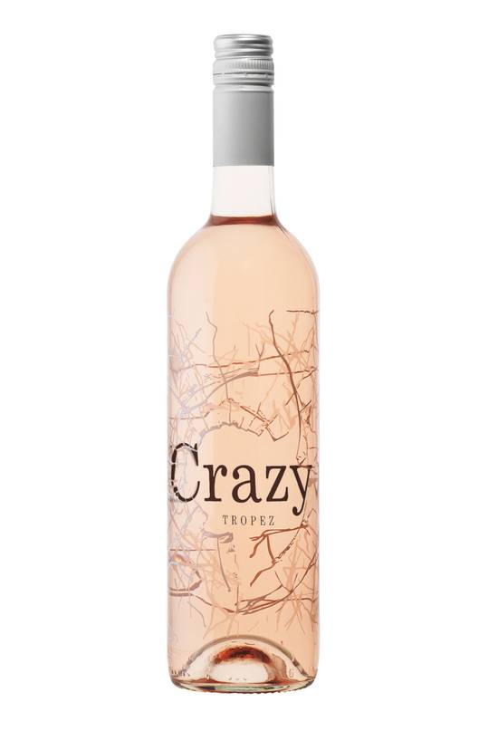 Crazy Tropez - Vin rosé sud de la France IGP mediterranée (750 ml)