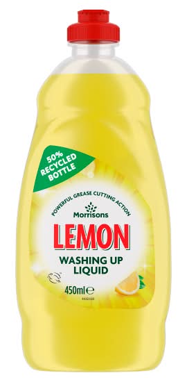 Morrisons Lemon, Washing Up Liquid (450ml)