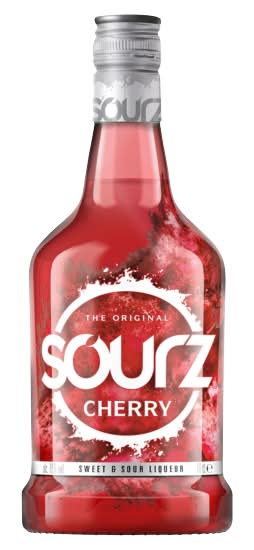 Sourz Cherry, The Original Sweet & Sour Spirit Drink (700ml)