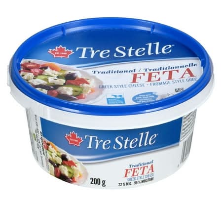 Tre Stelle Greek Style Traditional Feta Cheese (200 g)