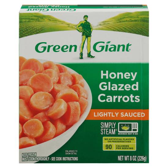 Green Giant Simply Steam Lightly Sauced Honey Glazed Carrots