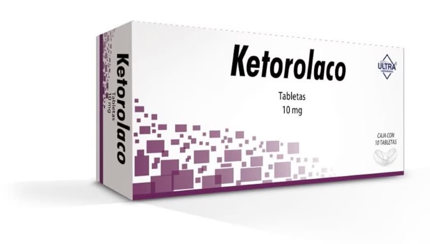 ULTRA Laboratorios · Ketorolaco tabletas 10 mg (20 g)