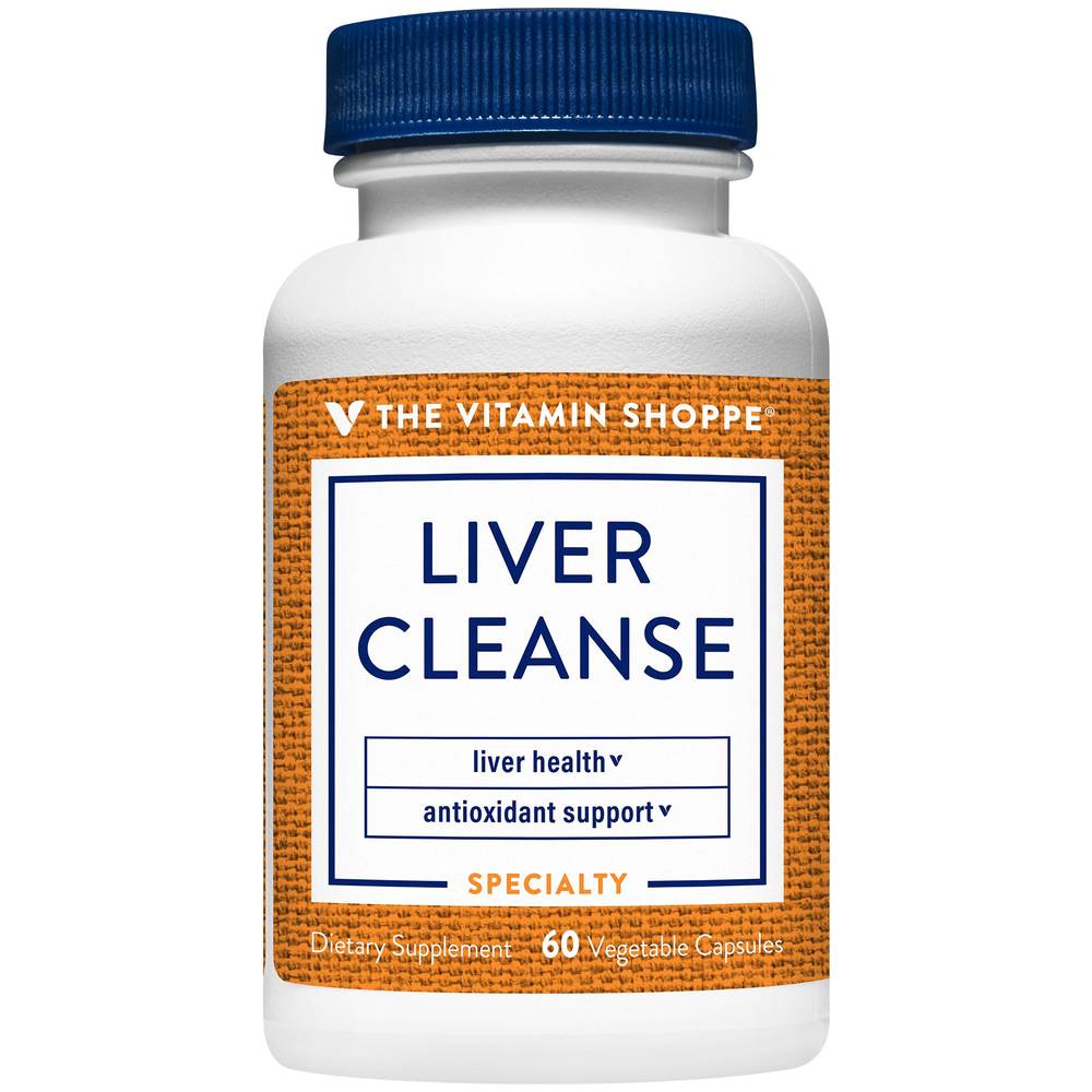 The Vitamin Shoppe Liver Cleanse Specialty Dietary Supplement Capsules (60 ct)