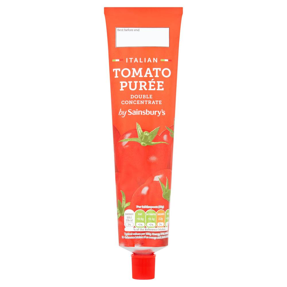 Sainsbury's Tomato Puree, Double Concentrate 200g