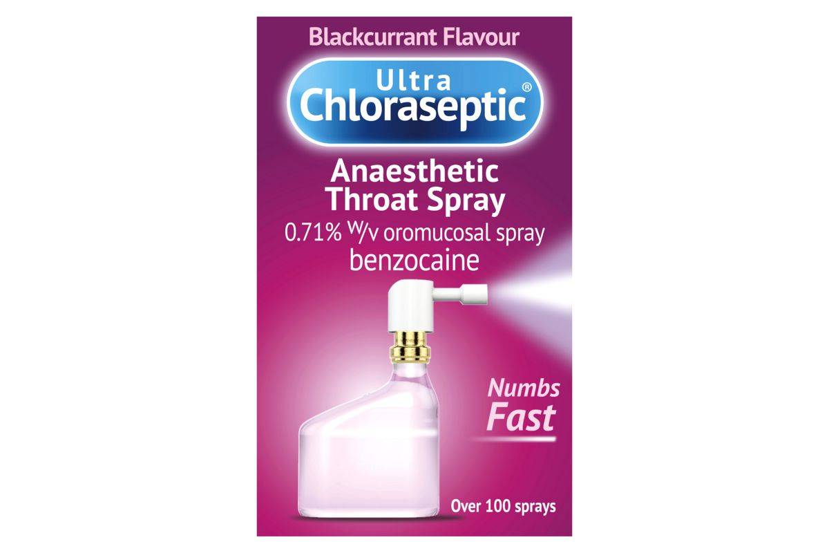 Ultra Chlorasepthroat spray blkcrt 15ml (G)