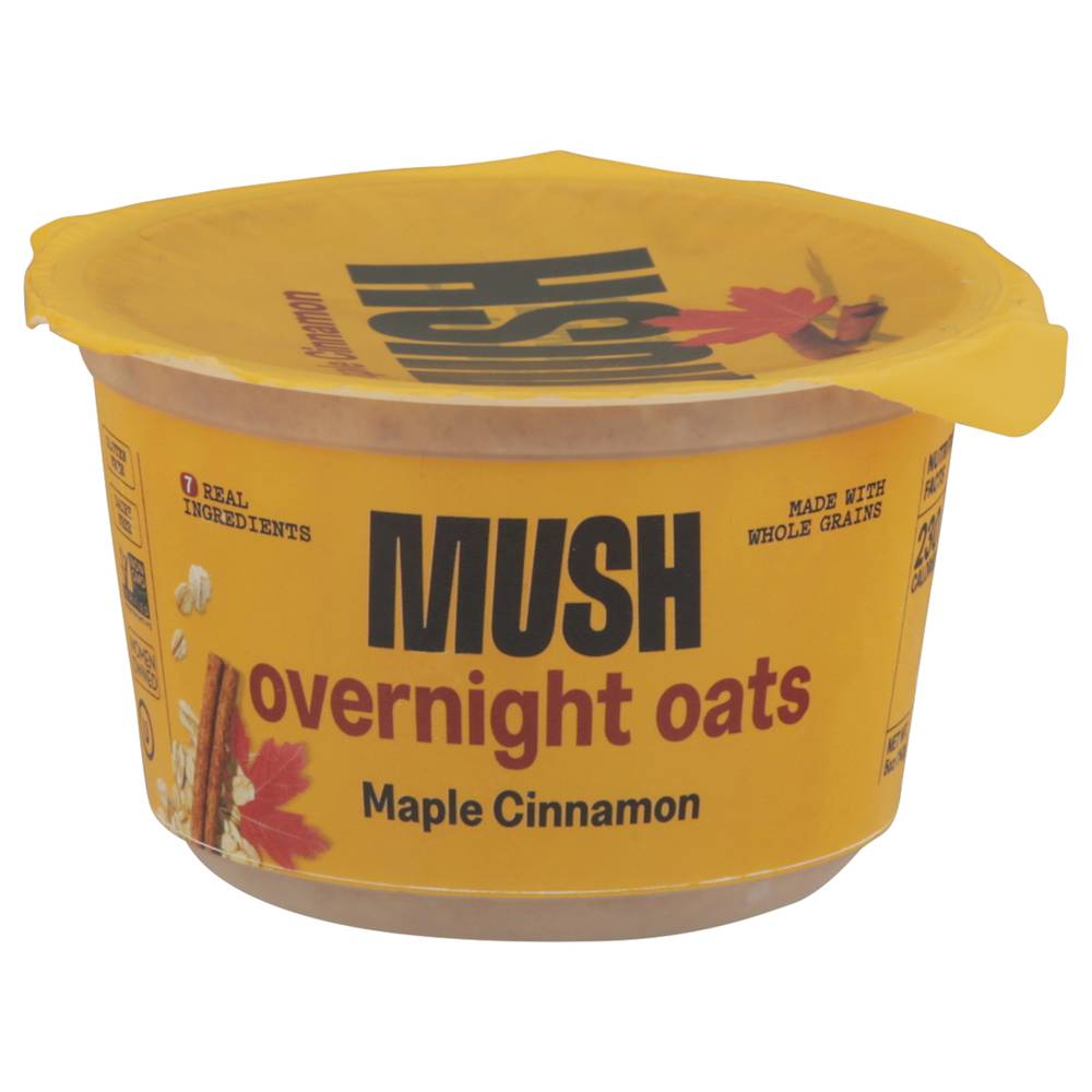 MUSH Overnight Oats, Maple Cinnamon (5 oz)