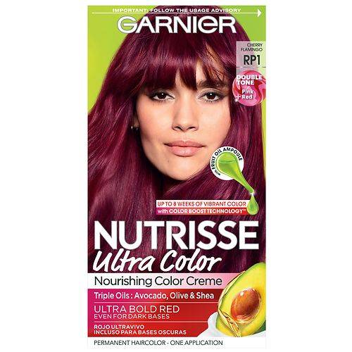 Garnier Nutrisse Ultra Color Nourishing Bold Permanent Hair Color Creme - 1.0 set
