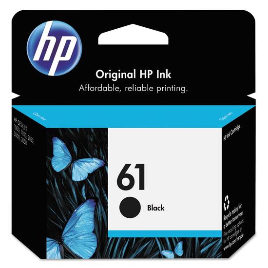 HP 61 Deskjet Ink Cartridge Black (1 ct)