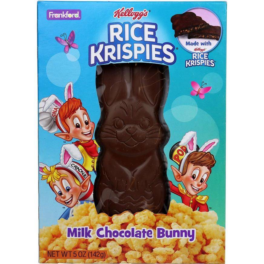 Kellogg's Rice Krispies Milk Chocolate Bunny, 5oz