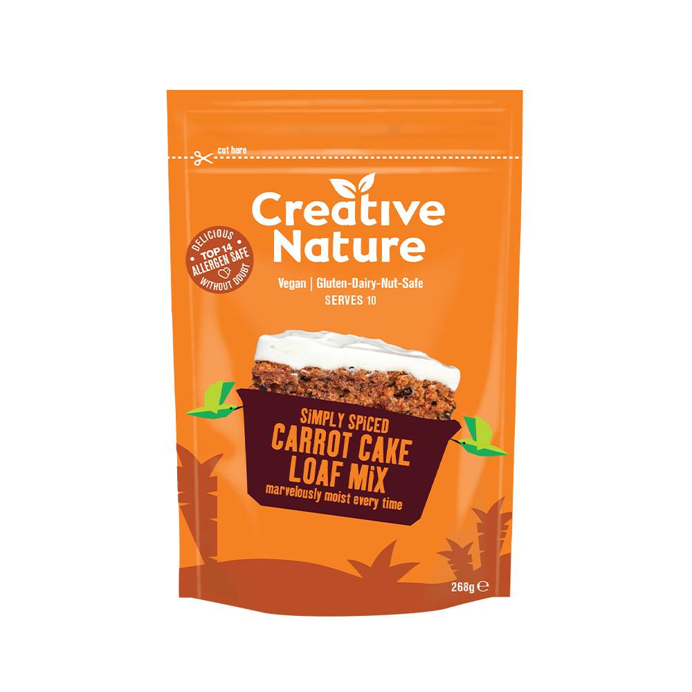 Creative Nature Spiced Carrot Cake Baking Mix