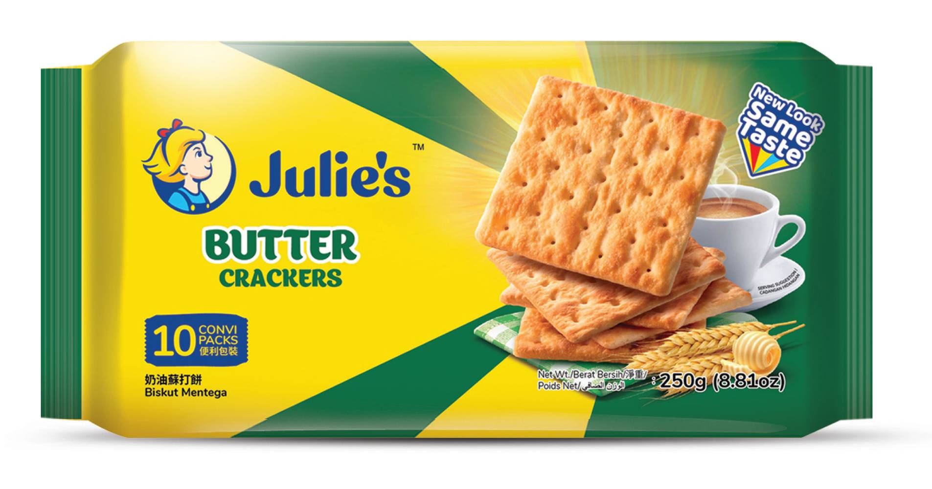 Julie's Butter Crackers (250g)