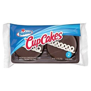Hostess Cupcakes Chocolate 2ct
