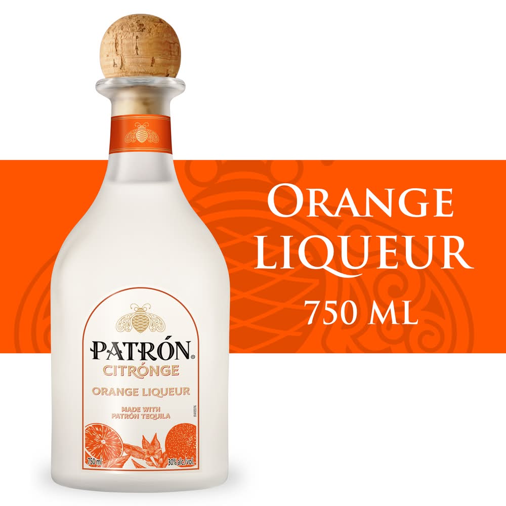 PATRÓN Citronge Liqueur, Orange (750 ml)