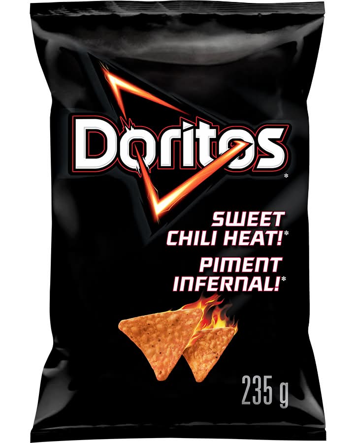 Doritos Tortilla Chips, Sweet Chili Heat (235 g)