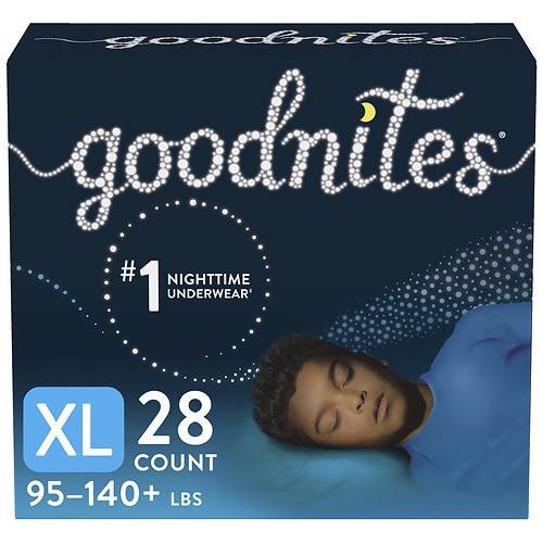 GoodNites Boys' Nighttime Bedwetting Underwear XL - 28.0 ea