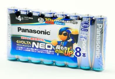 乾電池エボルタNEO 単4形 (8 入)
