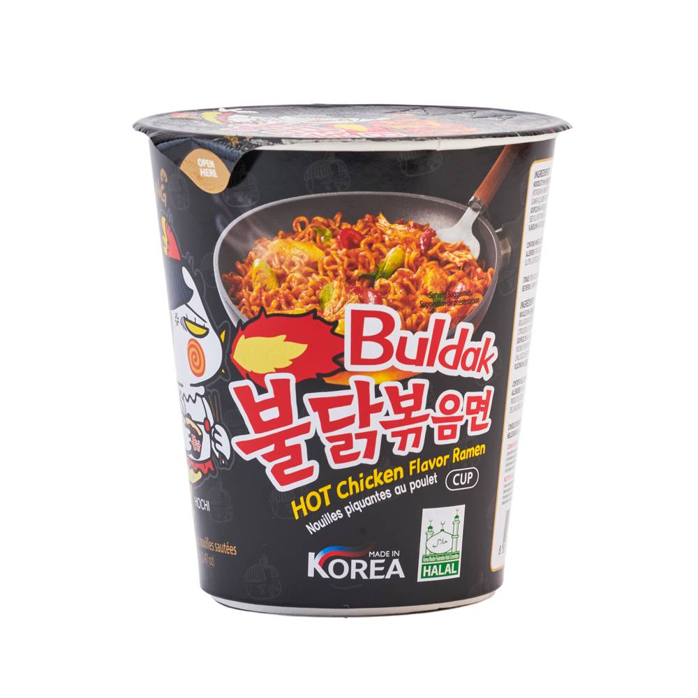 Samyang ramen instantáneo picante en vaso (empaque 70 g)