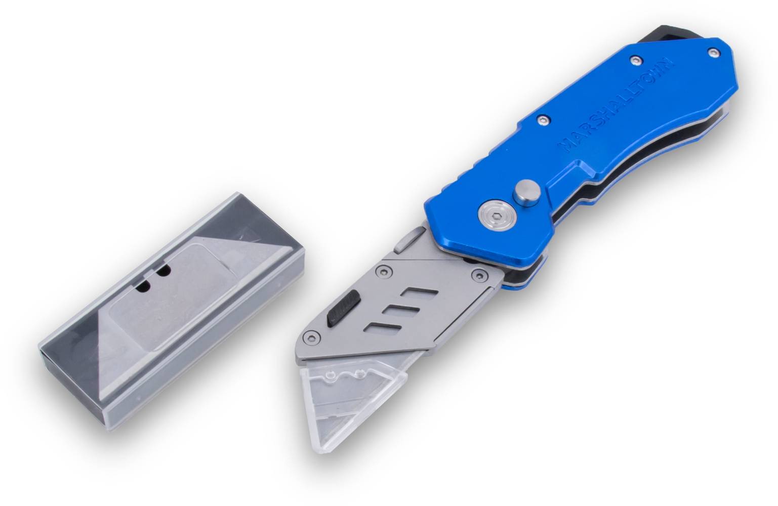 Marshalltown 1-in 5-Blade Folding Box Cutter Utility Knife | 9080