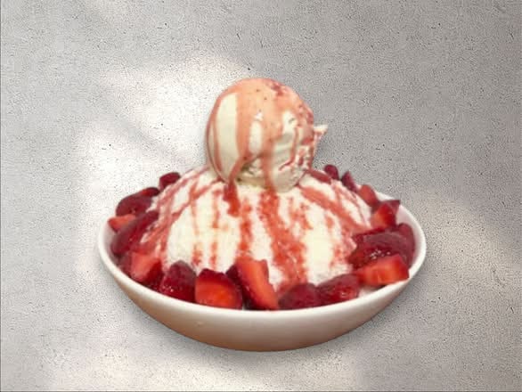 Strawberry Bingsoo