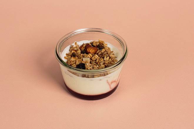 Fromage blanc granola fraise