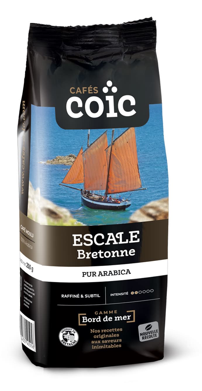 COIC CAFES - Café moulu escale bretonne (250g)