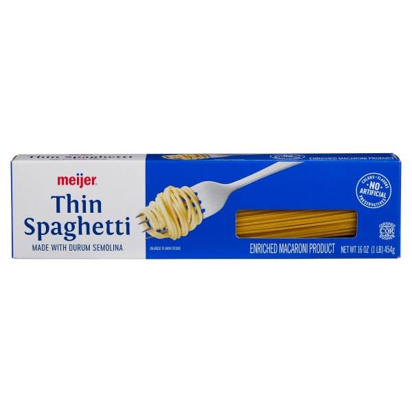 Meijer Thin Spaghetti Pasta
